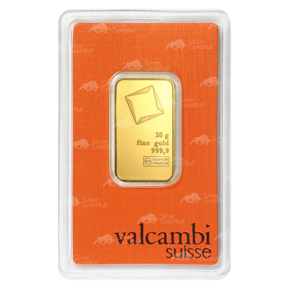 20 gram Gold Bar | Valcambi