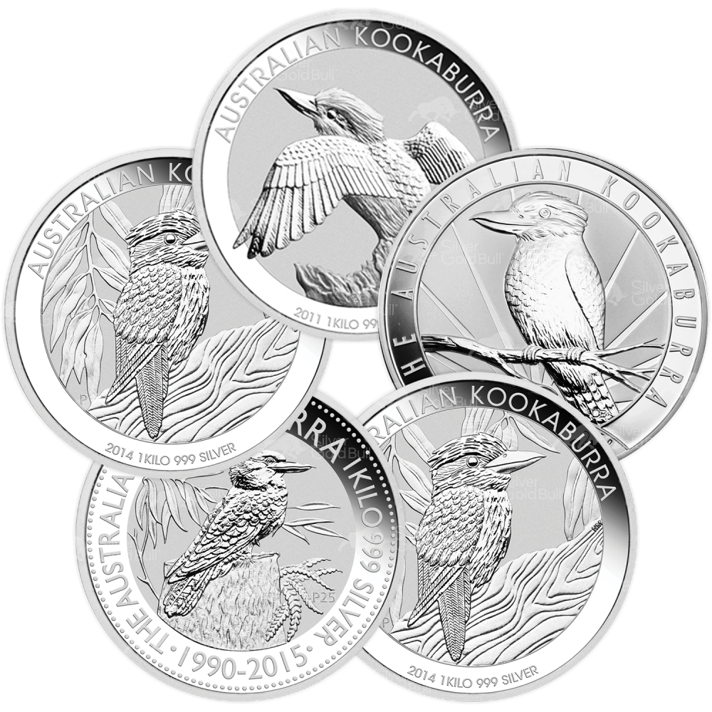 1 kilo Random Year Kookaburra Silver Coin | Perth Mint