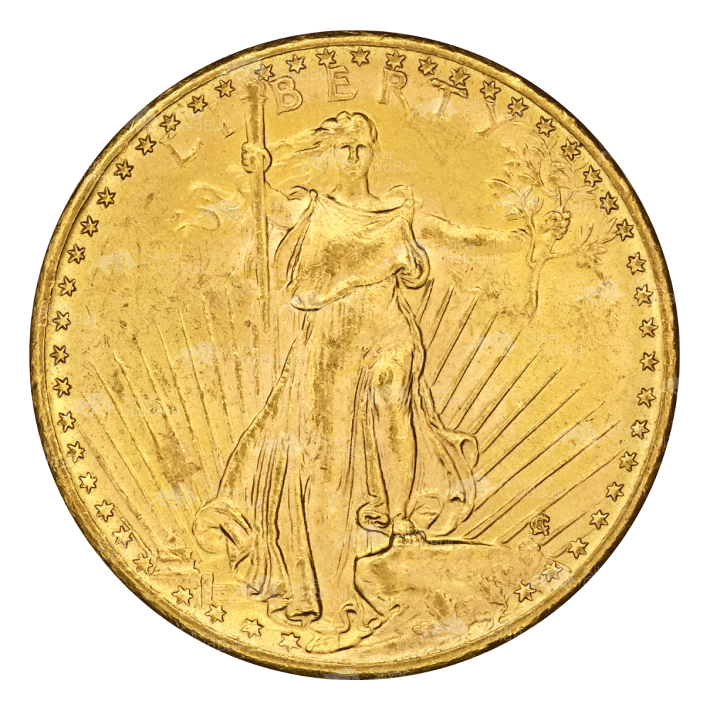 Random Year $20 Saint-Gaudens Double Eagle Circulated Gold Coin | United States Mint