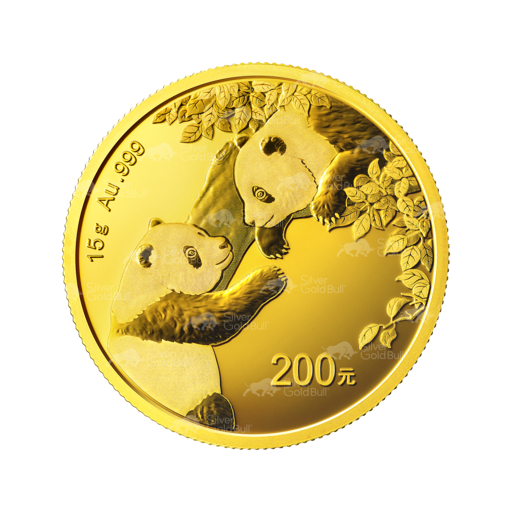 15 gram 2023 Chinese Panda Gold Coin | Chinese Mint