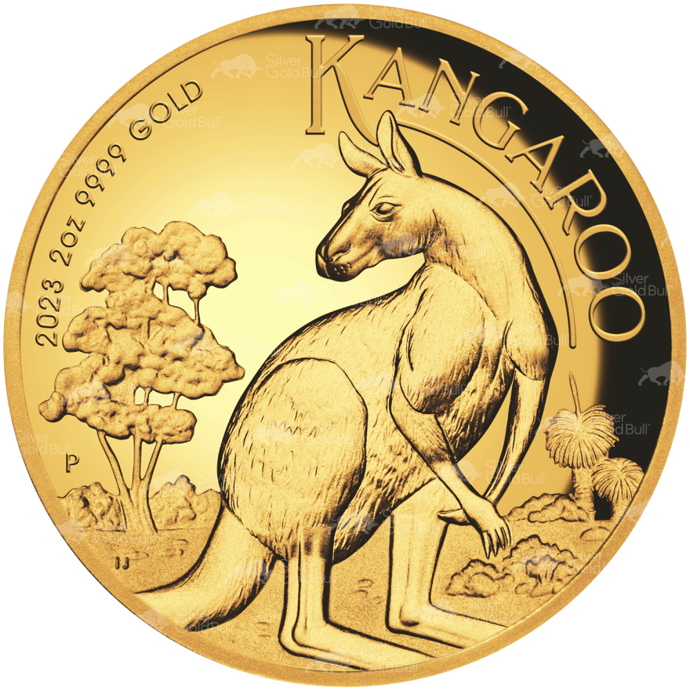 2 oz 2023 Australian Kangaroo High Relief Proof Gold Coin | Perth Mint