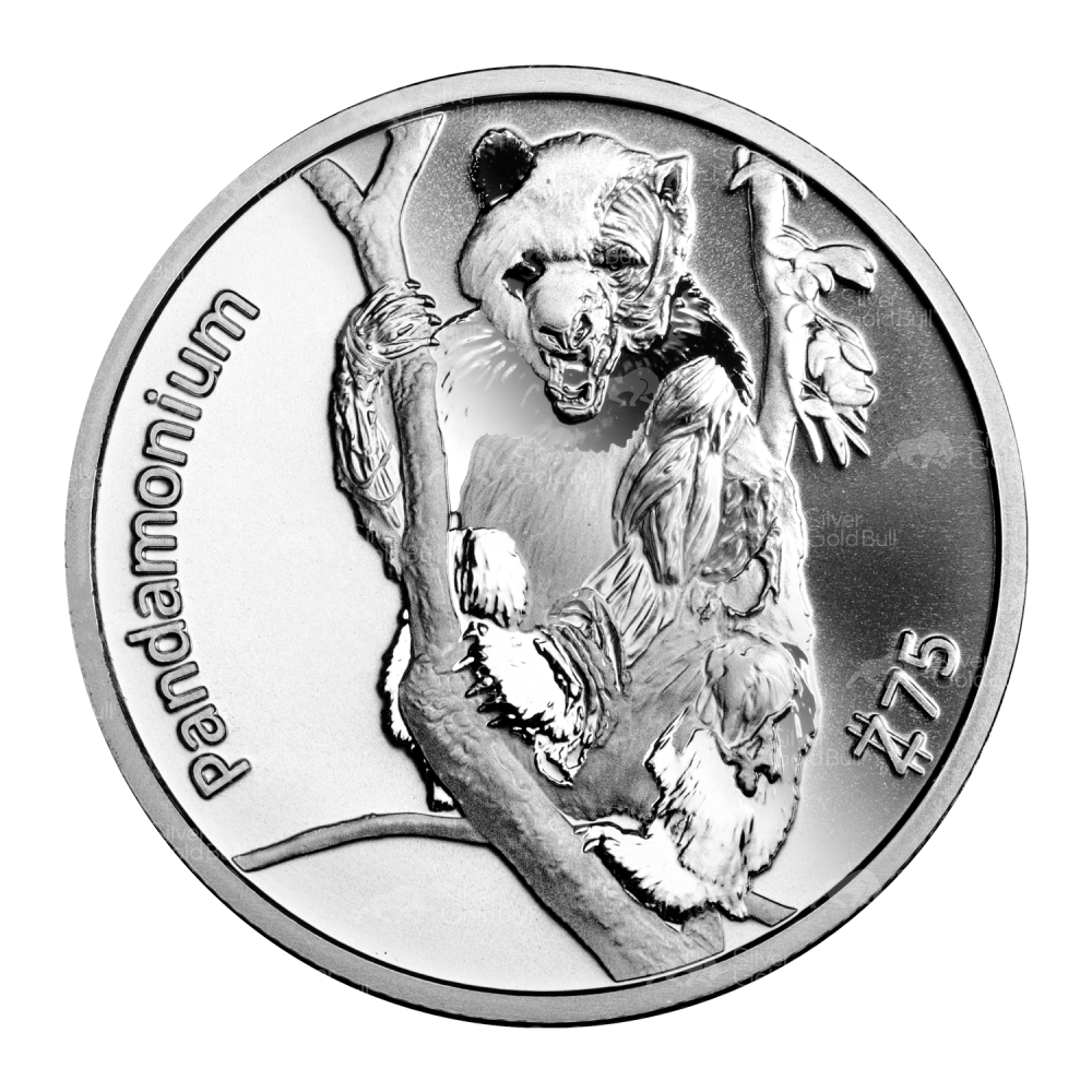 1 oz Zombucks World: Pandamonium Silver Round | Sunshine Minting
