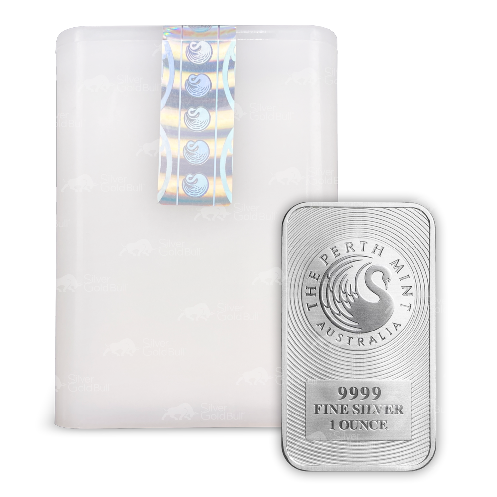 Tube of 20 x 1 oz Kangaroo Silver Bar | Perth Mint