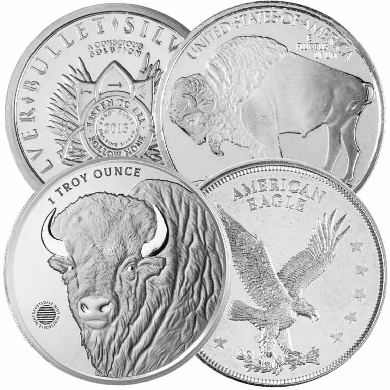 1 oz Silver Round (Varied Condition, Any Mint)
