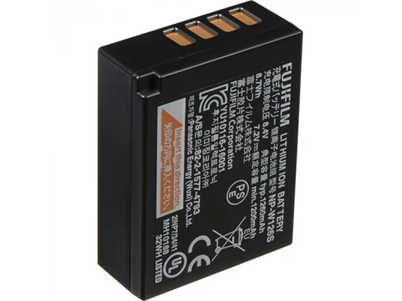 Batteries Fujifilm Np W126s Li Ion