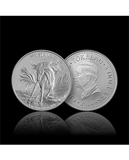 2024 Tokelau 1 oz Mustang Silver Bullion Coin