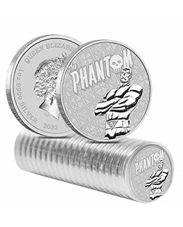 THE PHANTOM 2022 1 OZ SILVER BULLION COIN