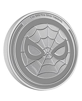 2023 1oz Silver Spider-Man Bullion Coin