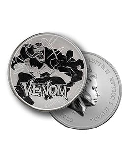 2020 Venom 1oz Silver Bullion Coin