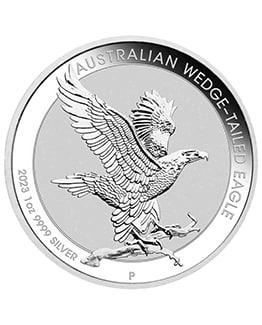 2023 1oz Silver Wedge Tailed Eagle Bullion Coin