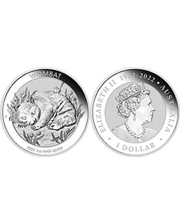 2023 Australian Wombat 1 oz Silver Bullion Coin