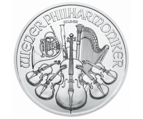 1 oz Austrian Silver Philharmonic Coin (Mixed Years)