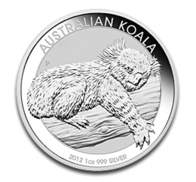1oz Koala Silver Coin 2012