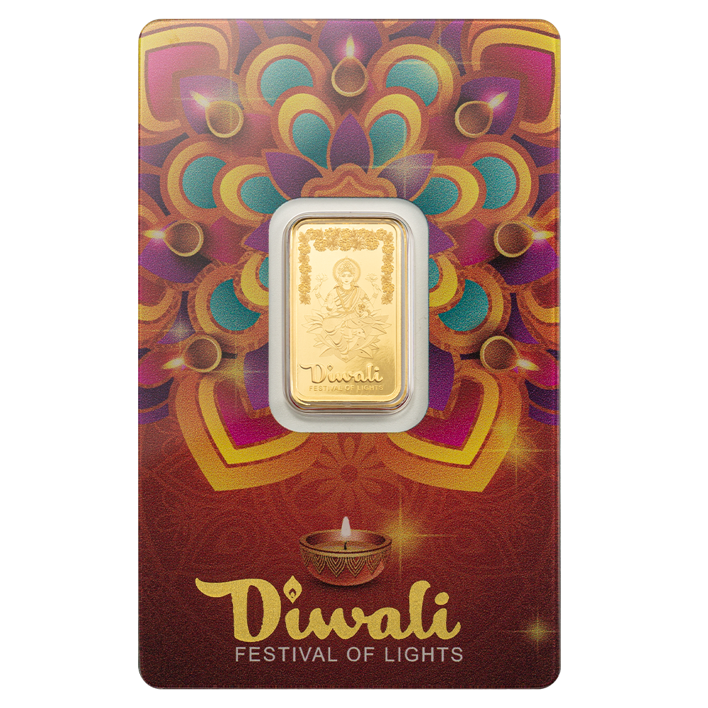 5g Pamp Diwali 999.9 Fine Gold Bar