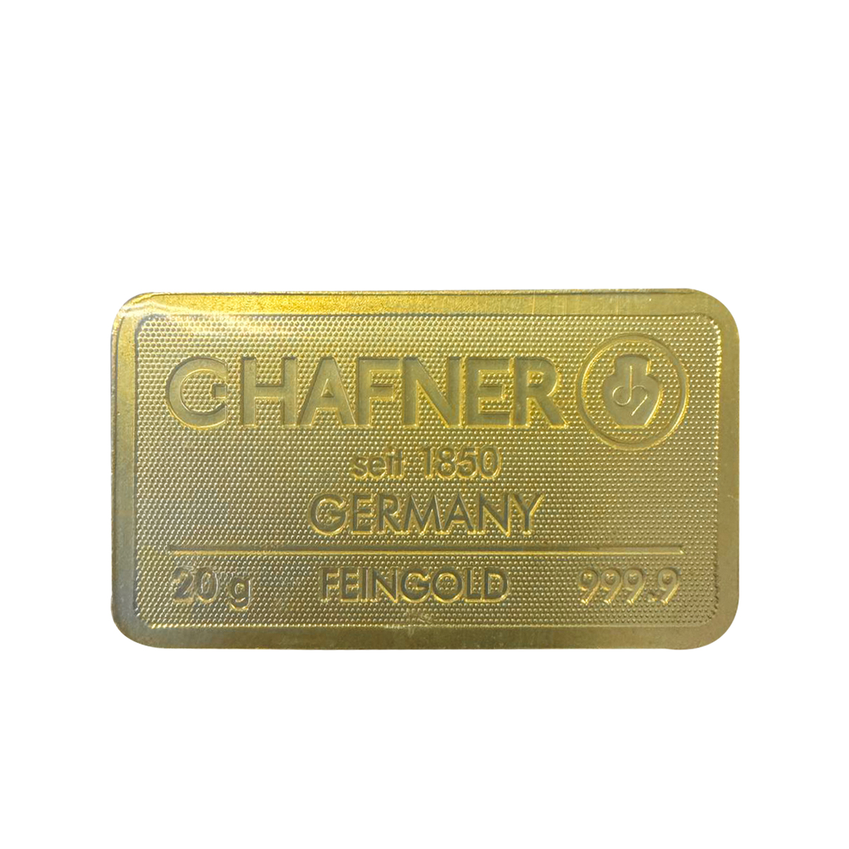 20g Gold Bar C. Hafner Minted