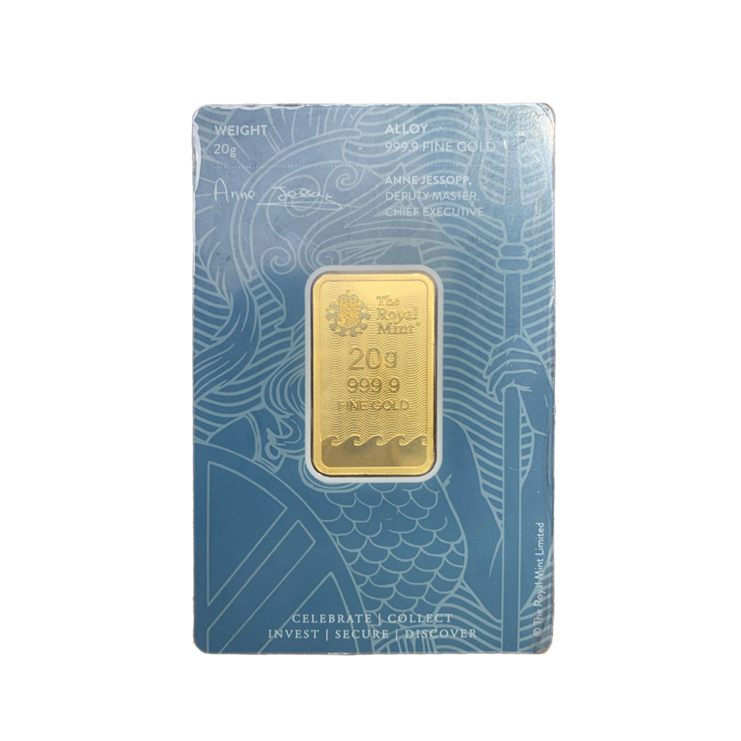 20g Britannia The Royal Minted Gold Bar