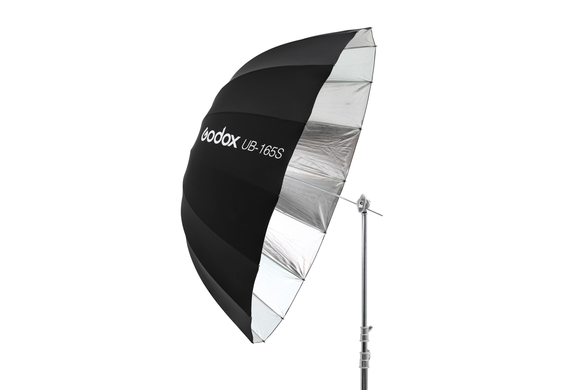 Godox 65″/165cm Parabolic Umbrella – Silver
