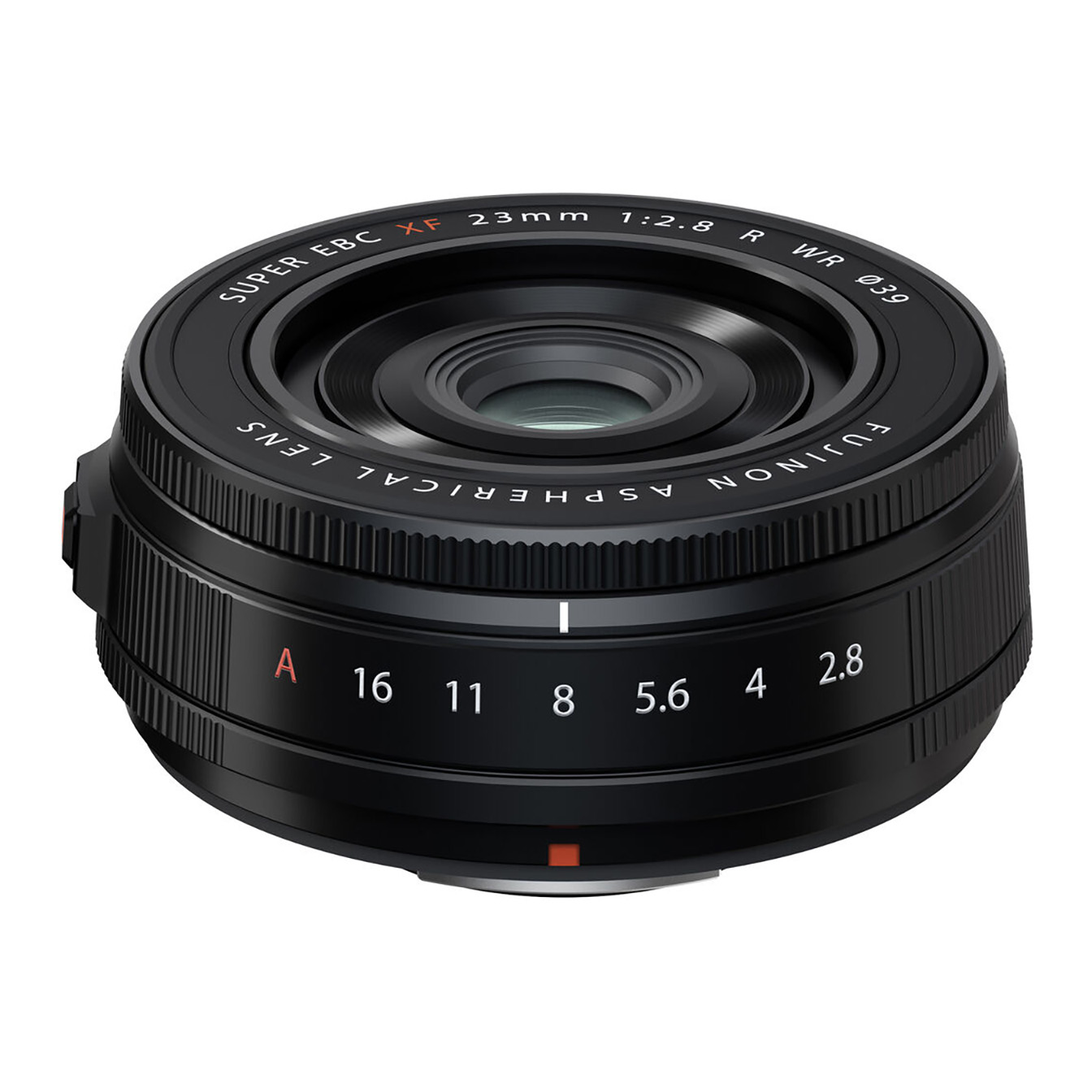 FUJIFILM XF 23mm f/2.8 R WR Pancake Lens (FUJIFILM X, Black)