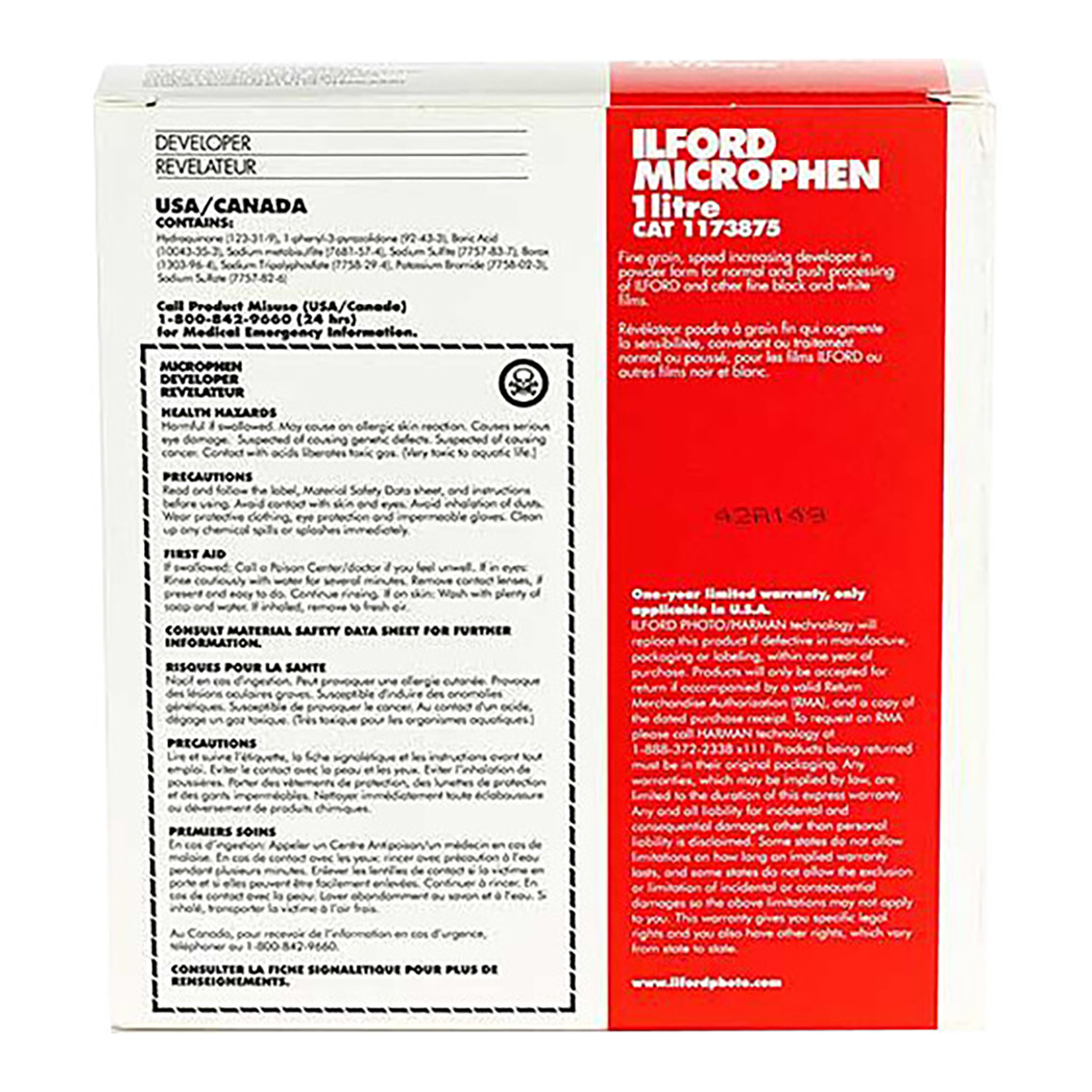 Film Darkroom Ilford Microphen Developer