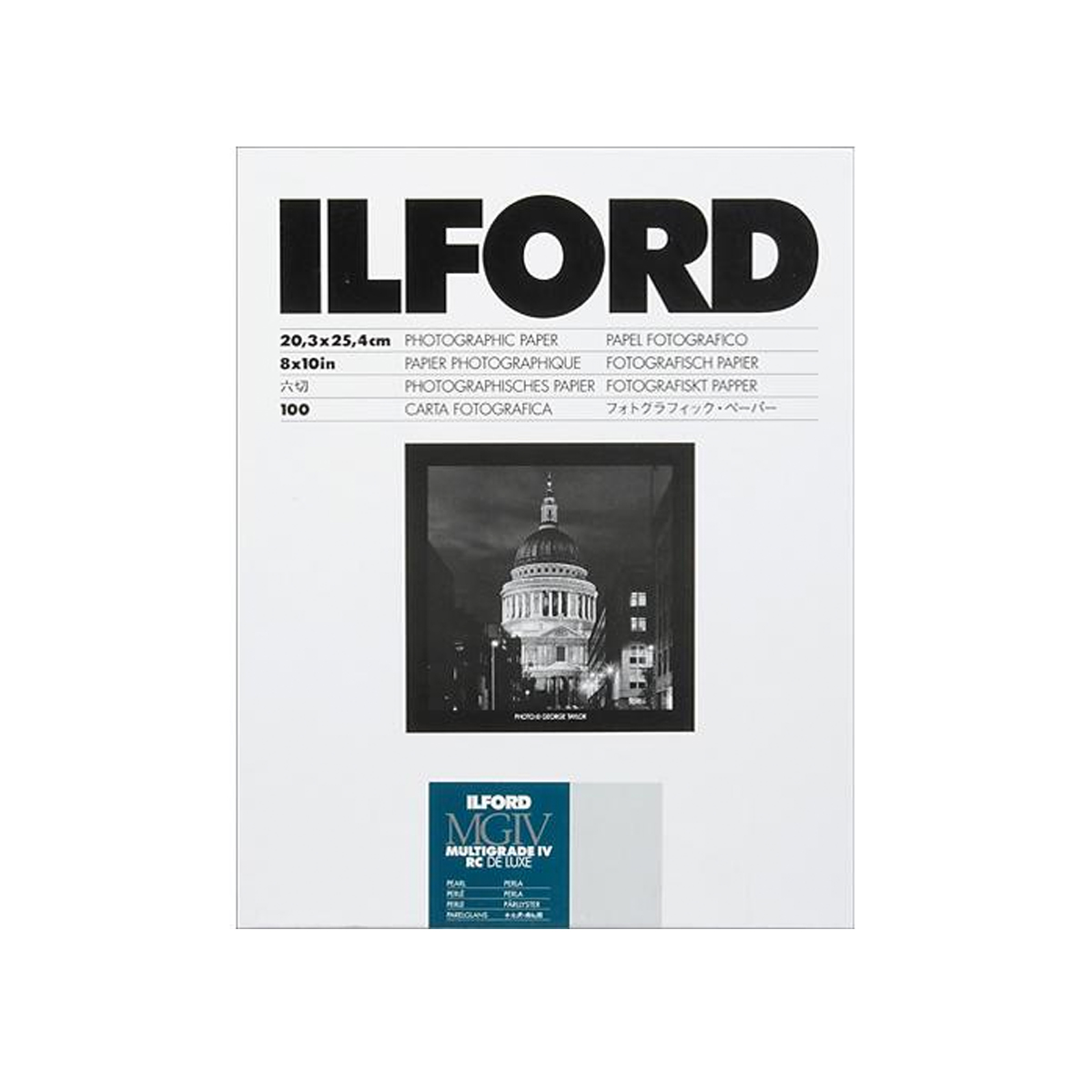 Ilford MULTIGRADE RC Deluxe Paper (Glossy, 5 x 7″, 100 Sheets)