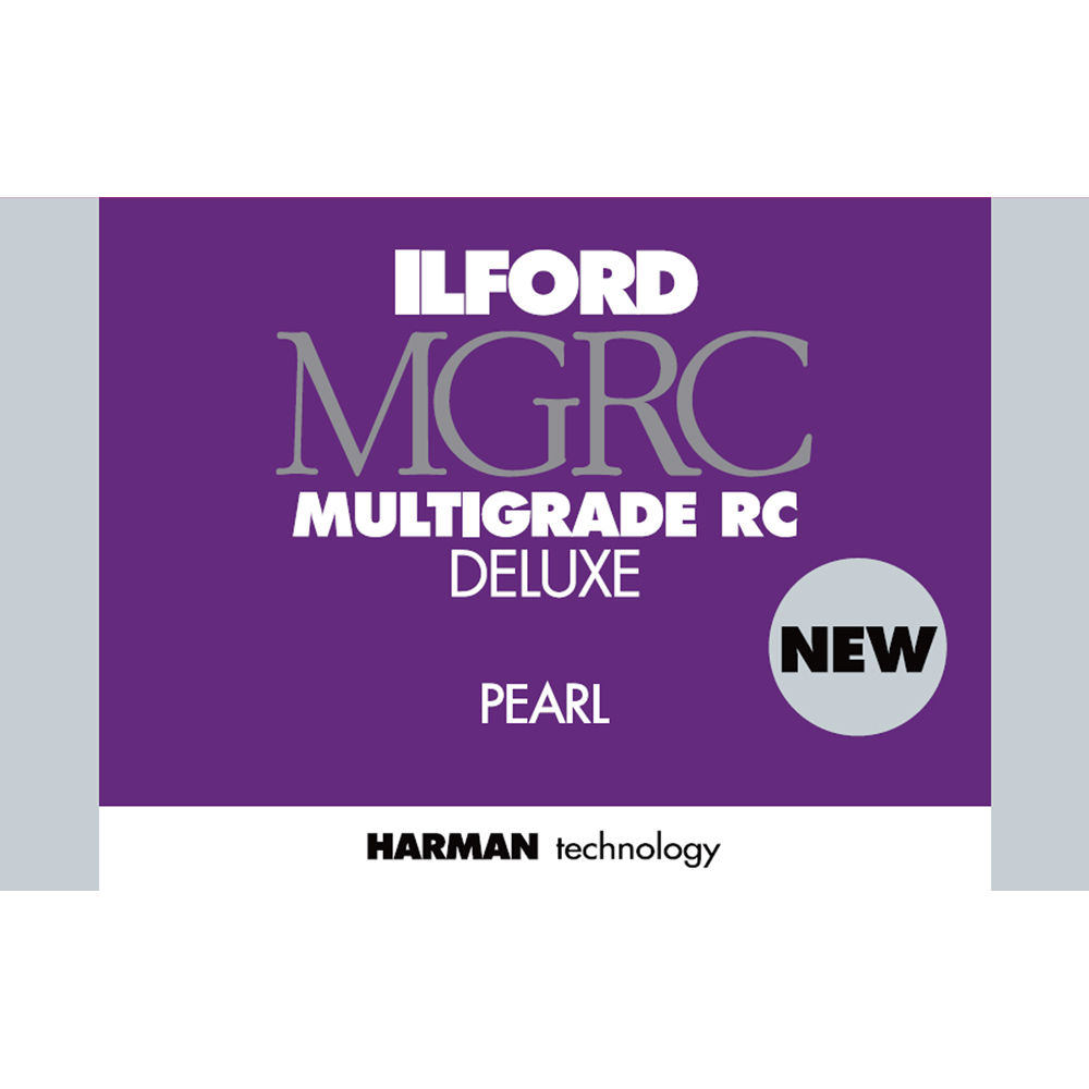 Ilford MULTIGRADE RC Deluxe Paper (Pearl, 8 x 10″, 100 Sheets)