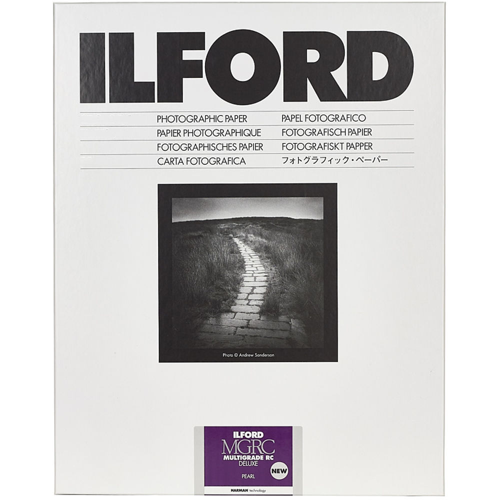 Ilford MULTIGRADE RC Deluxe Paper (Pearl, 11 x 14″, 10 Sheets)