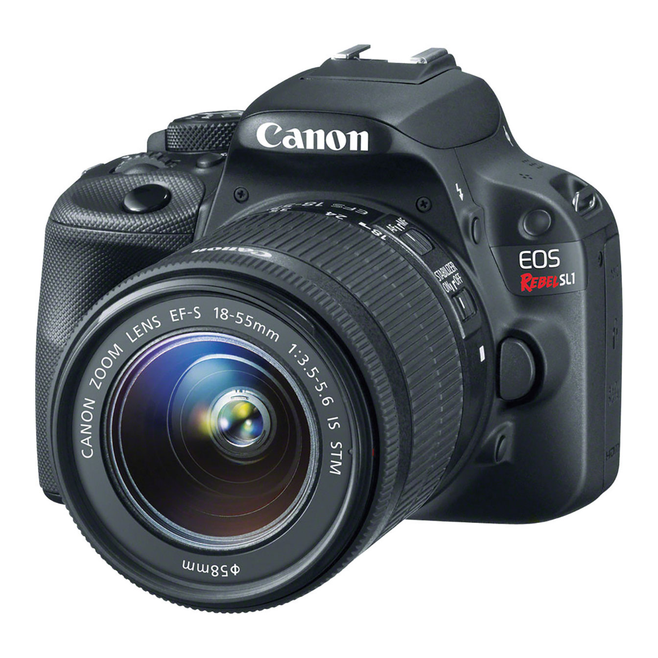 Canon EOS Rebel SL1 DSLR Camera with 18-55mm Lens