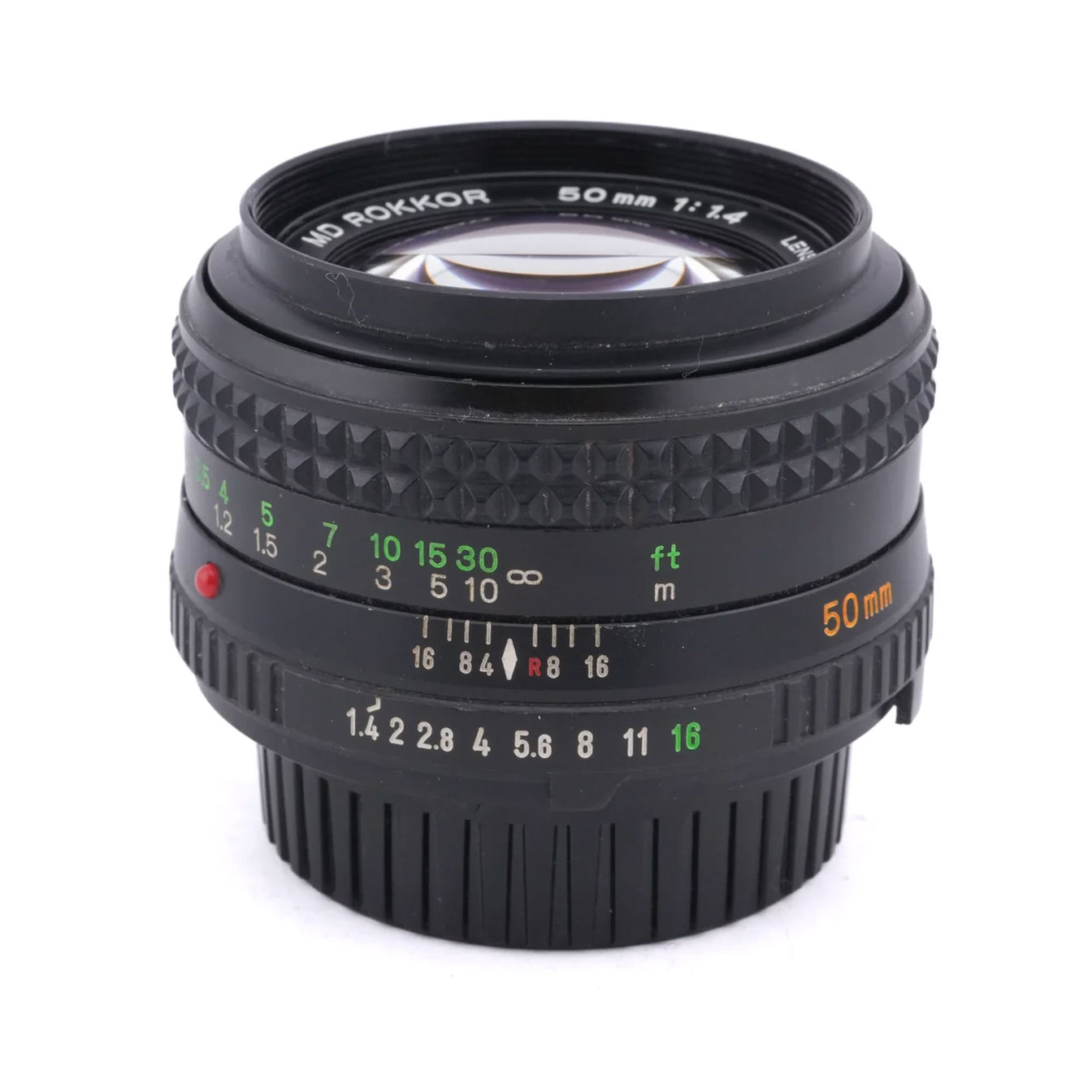 Minolta 50mm f1.4 MD Rokkor Lens (AS-IS)