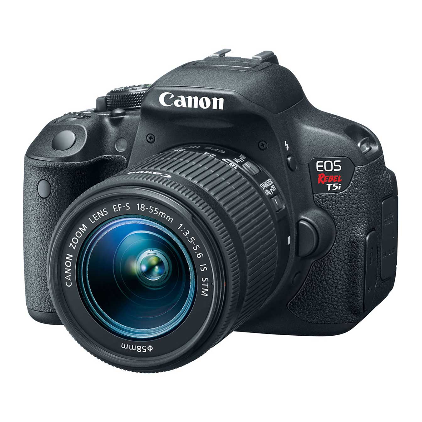 Canon EOS Rebel T5i DSLR Camera with 18-55mm Lens