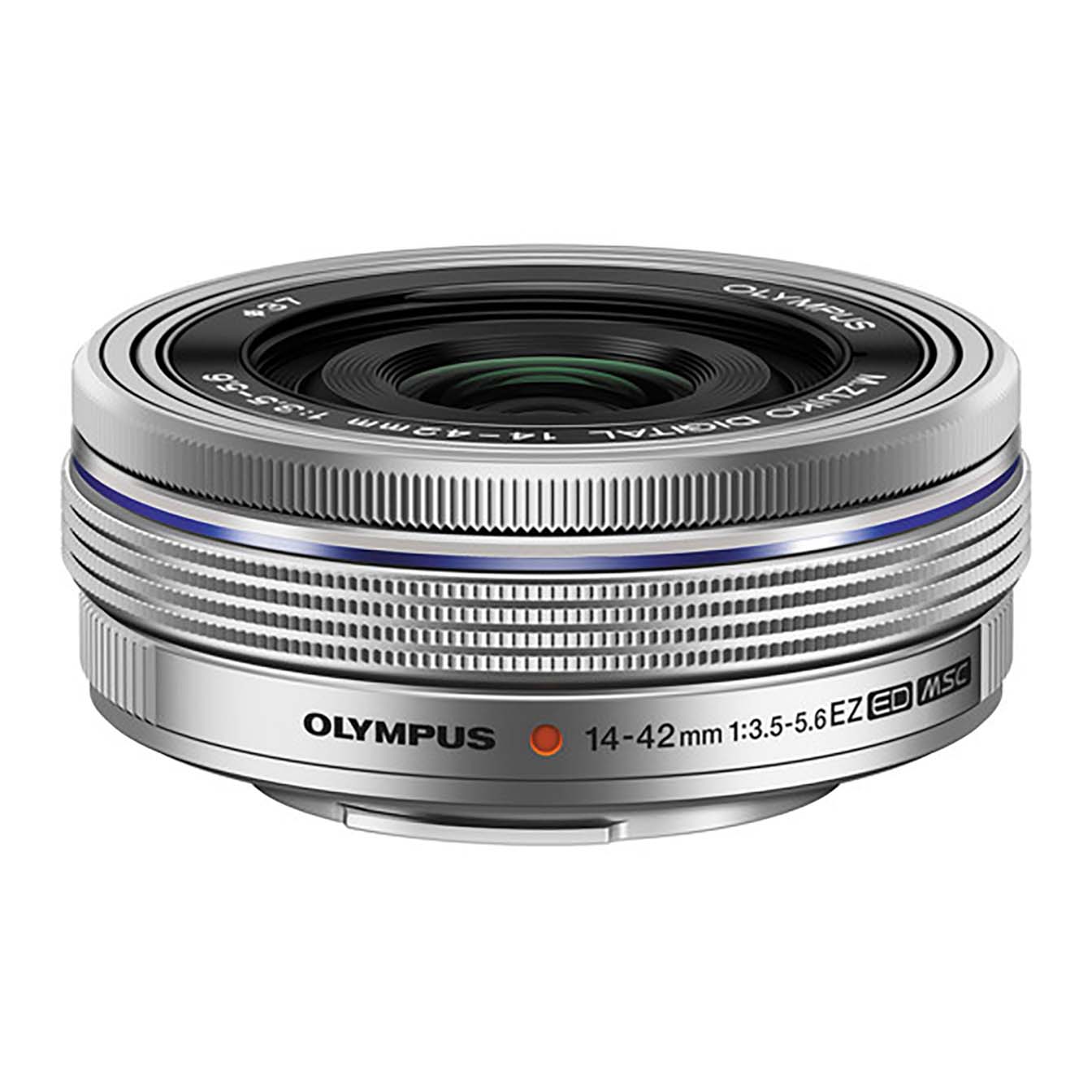 Olympus M.Zuiko Digital ED 14-42mm f/3.5-5.6 EZ Lens (Silver)