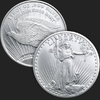 1 oz Saint-Gaudens Silver Round