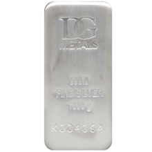1 Kilo Dillon Gage Silver Bar