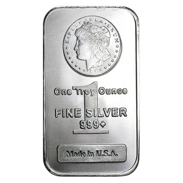 Morgan 1 oz Silver Bar (New)
