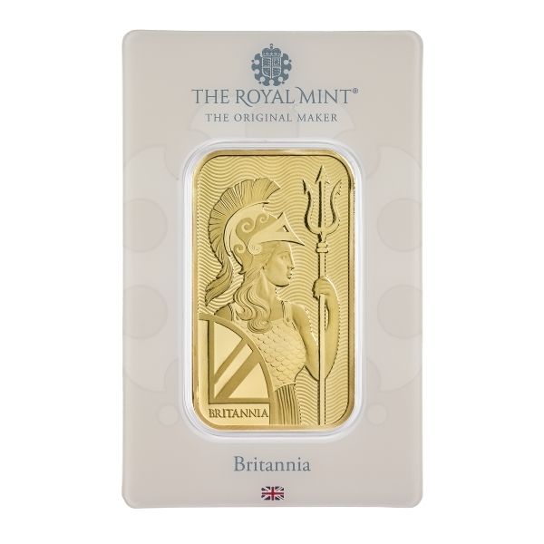 Royal Mint Britannia 1 oz Gold Bar (New in Assay)