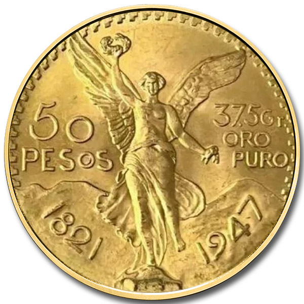 Mexican 50 Peso Gold Coin