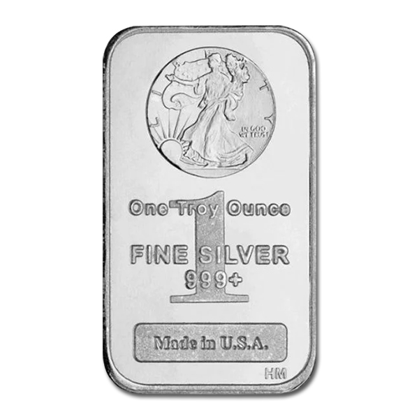 Walking Liberty 1 oz Silver Bar (New)