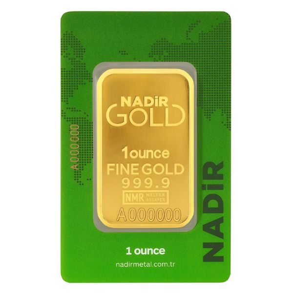 Nadir 1 oz Gold Bar