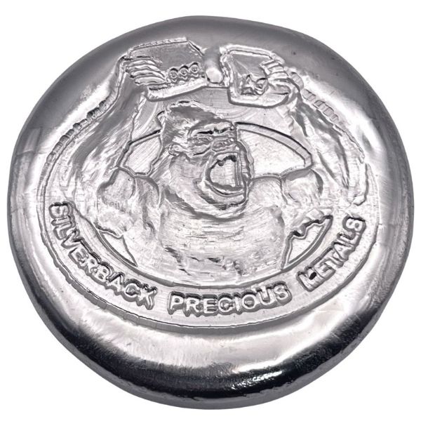 Silverback PM 10 oz Cast Silver Round
