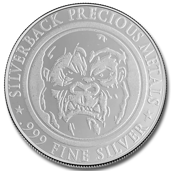 Silverback PM 1 oz Silver Round