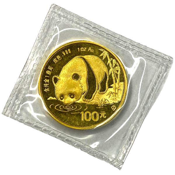 1987-S 1 oz Chinese Gold Panda Coin – Sealed