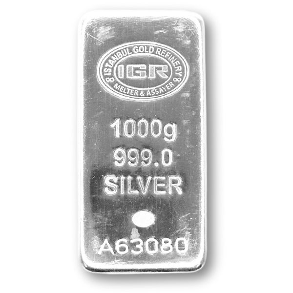 IGR 1 Kilo Silver Bar