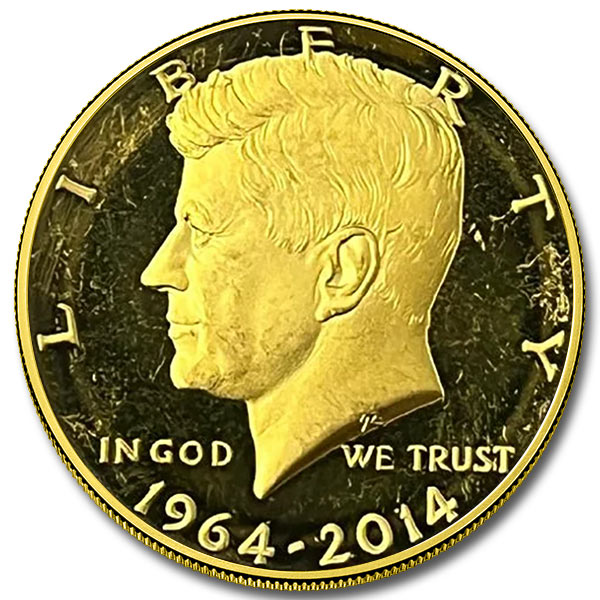 2014 JFK 3/4 oz Gold Coin – Cull