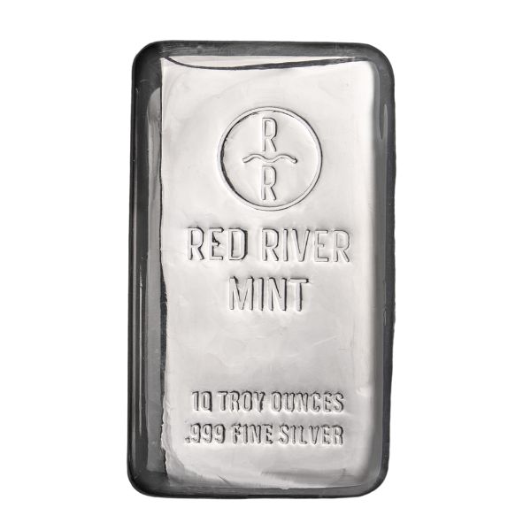 Red River Mint 10 oz Silver Bar (New)