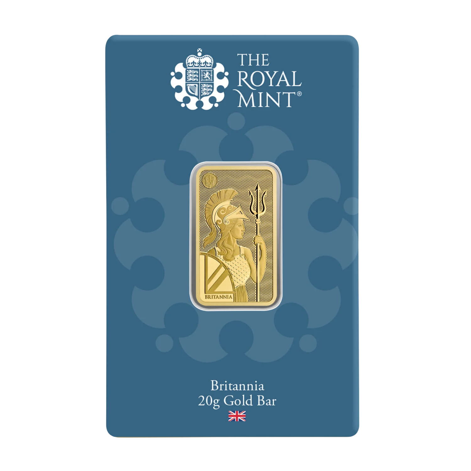 20 Gram Royal Mint Britannia Minted Gold Bar