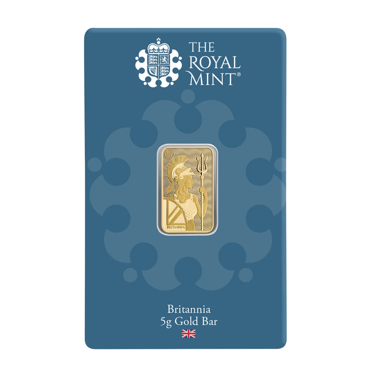 5 Gram Royal Mint Britannia Minted Gold Bar