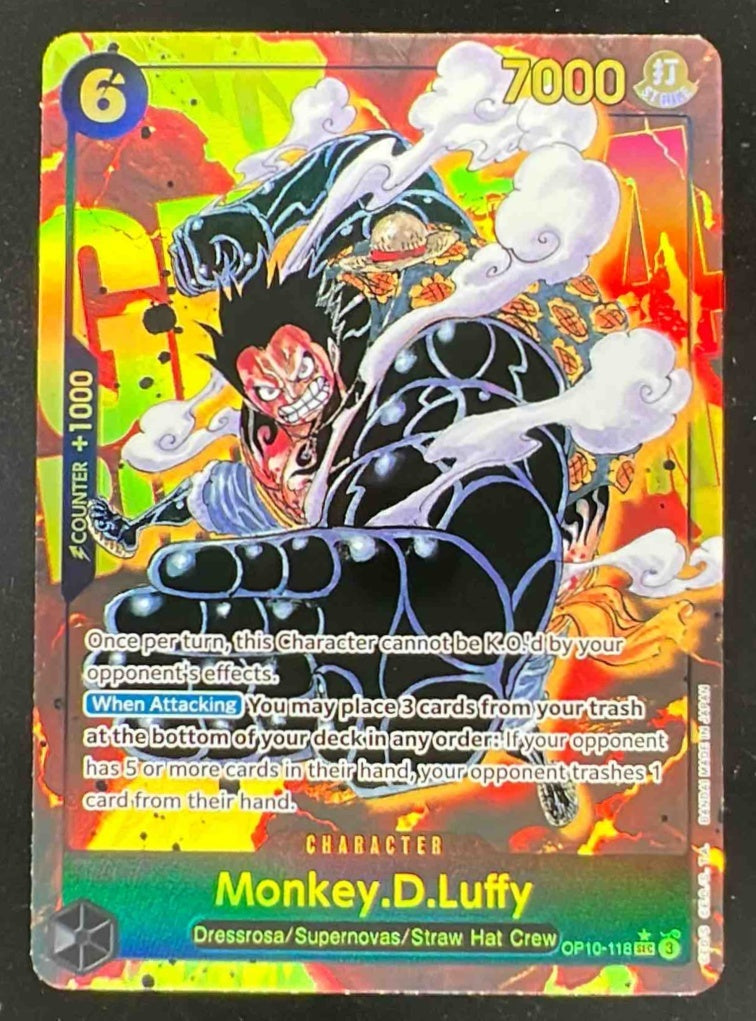 One Piece Monkey.D.Luffy 118 Parallel - Royal Blood OP10