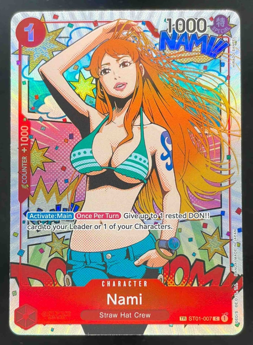 2024 One Piece OP06 EN #007 Nami Treasure Rare