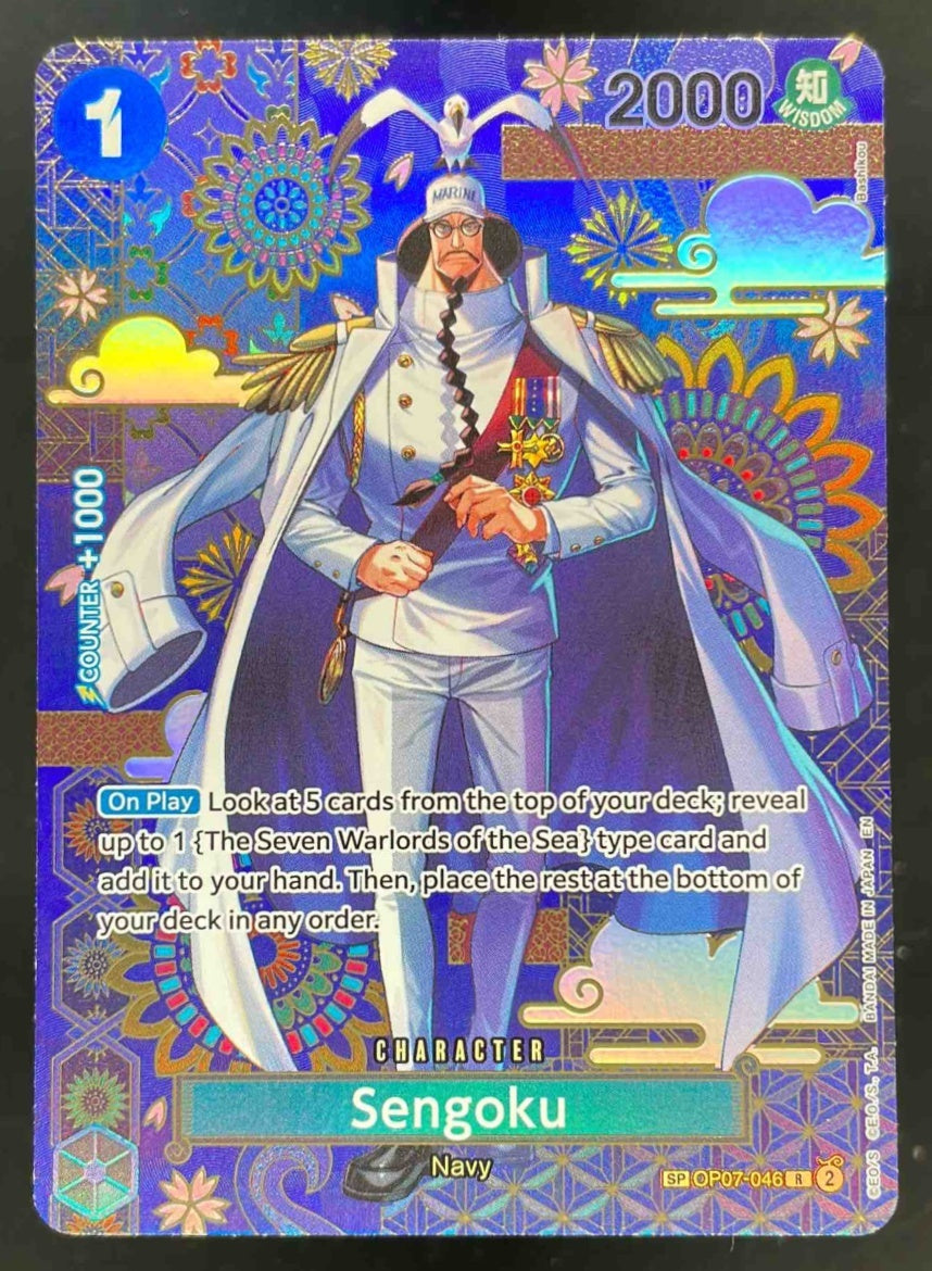2026 One Piece Azure Sea's Seven Special Card #OP07-046 Sengoku