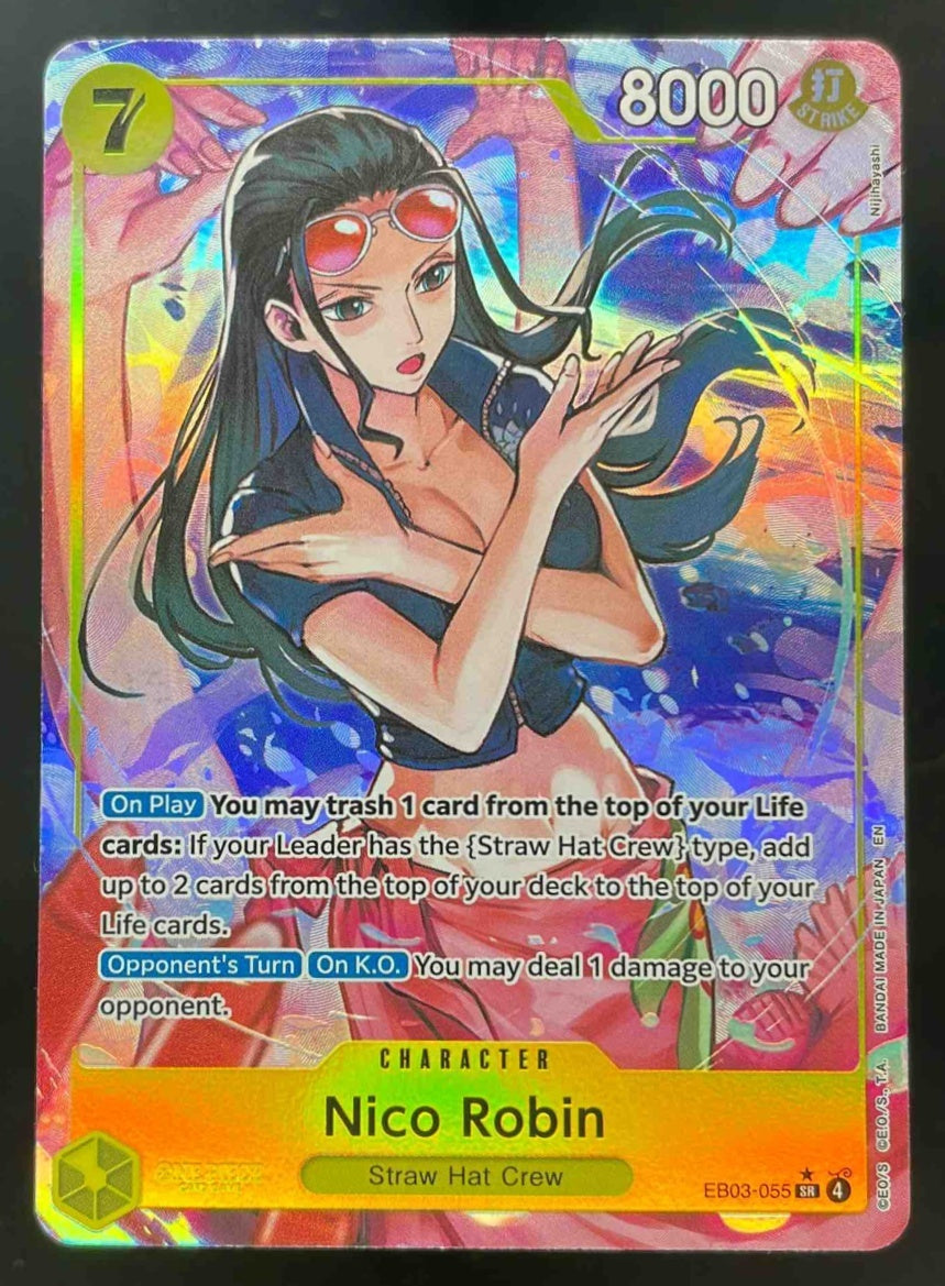 2026 One Piece Heroines Edition Special Card #EB03-055 Nico Robin