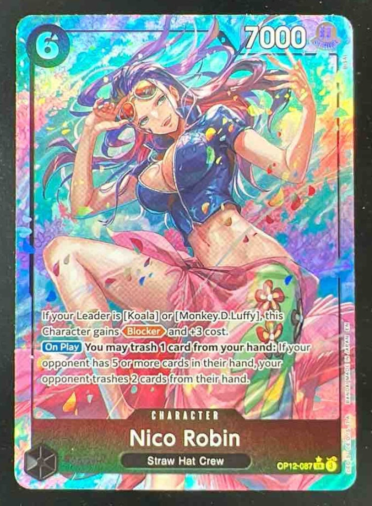 One Piece Nico Robin Alternate Art - Legacy of the Master OP12